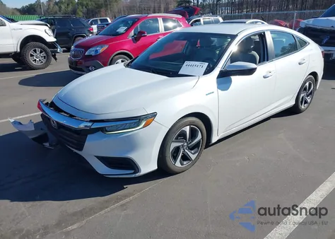 2021 Honda Insight Ex z USA, uszkodzony, nr VIN 19XZE4F52ME002185